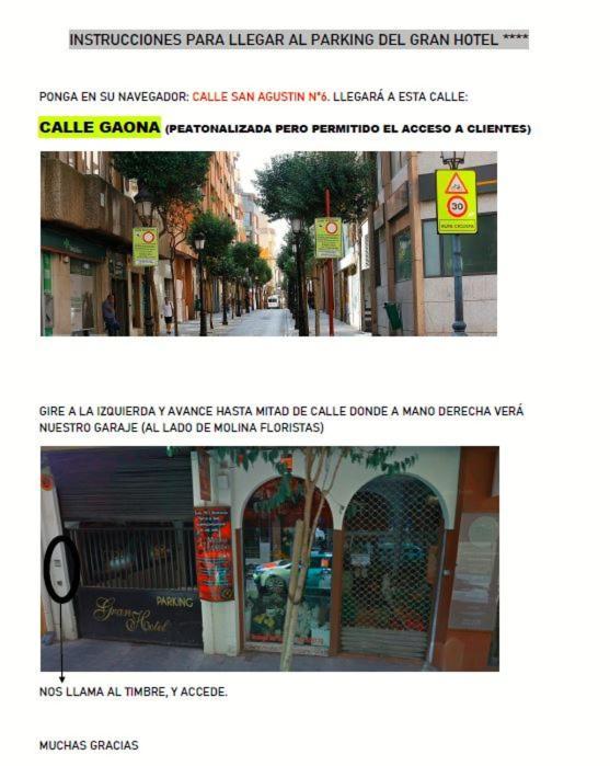 Gran Hotel Albacete Kültér fotó